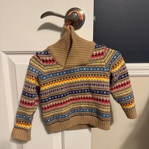 Janie and Jack Shawl Collar Sweater 18-24 month